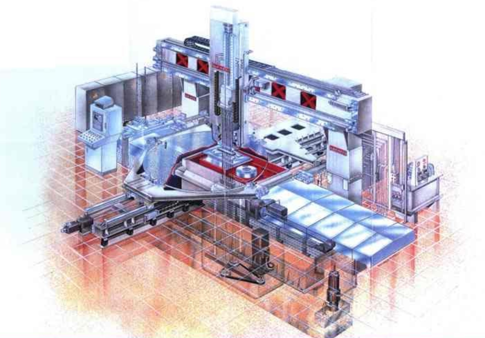 multi spindle drilling machine burlington